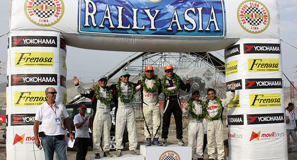 Mario Hart fue el ganador del Rally Asi. (Foto: Grupo Firbas)