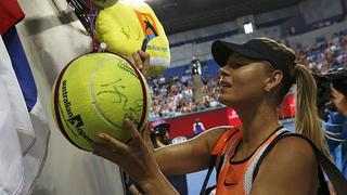 Maria Sharapova avanzó en el Australian Open y fue ovacionada