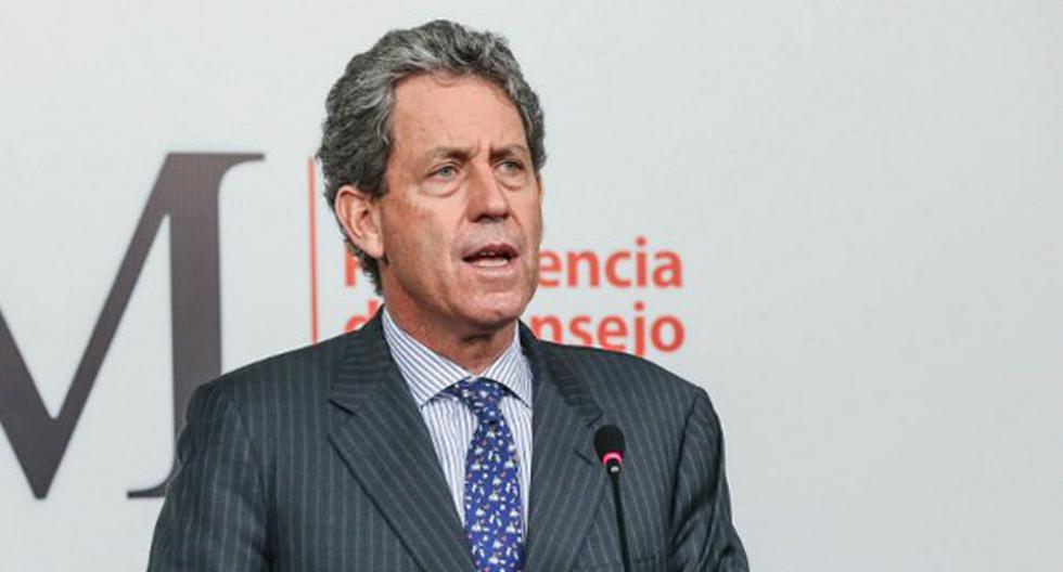 El ministro de Economía y Finanzas, Alfredo Thorne, señaló que economía peruana se encuentra en una fase de “aceleración” con un crecimiento anualizado de 4.3%. (Foto: Andina)
