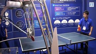 La máquina y el humano en un versus de ping-pong [VIDEO]