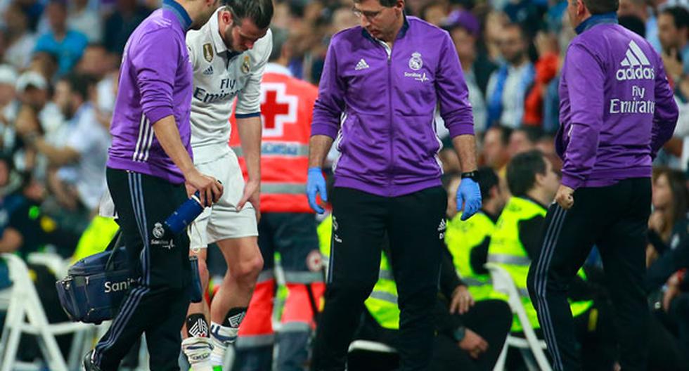 Gareth Bale se lesionó el sóleo de la pierna izquierda | Foto: Getty