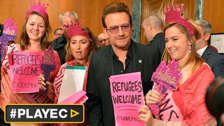 ¿Qué hace Bono para impulsar ayuda humanitaria a refugiados?
