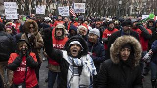 Antivacunas vuelven a protestar en Nueva York para pedir fin de restricciones por el coronavirus