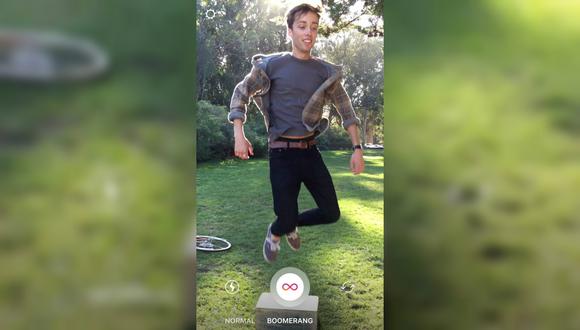 La herramienta Boomerang apareció en Instagram en 2016 con el objetivo de hacer divertidos los momentos cotidianos. (Foto: Instagram)