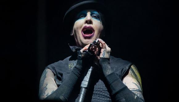 Marilyn Manson es investigado en caso de violencia doméstica. (Foto: SUZANNE CORDEIRO / AFP).