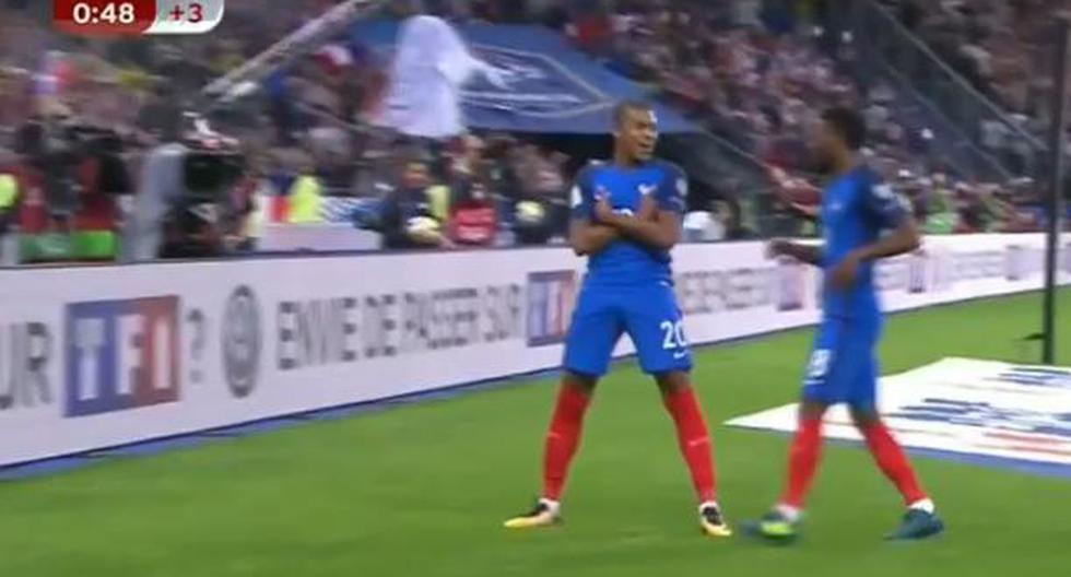 Kylian Mbappé marcó el cuarto gol de la selección francesa ante Holanda en las Eliminatorias de la UEFA. (Video: YouTube)
