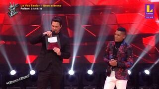 Aldair Sánchez del equipo Daniela Darcourt fue el primer eliminado de la final de “La Voz Perú”  | VIDEO