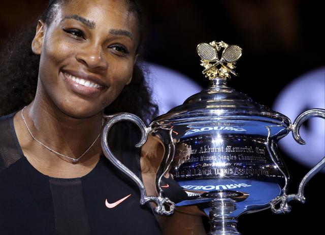La menor de las hermanas Williams conquistó el Abierto de Australia, el Grand Slam número 23 de su carrera, estando embarazada. (Foto: AFP)
