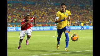 Brasil venció 1-0 a Colombia con golazo de Neymar
