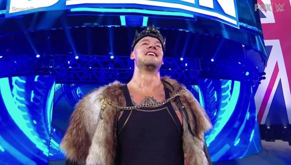 'King' Corbin venció a Roman Reigns en el evento principal | Foto: WWE
