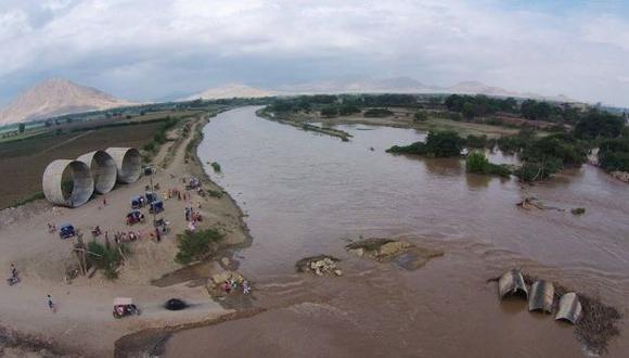 Lambayeque: incremento del caudal del río Zaña destruye puente