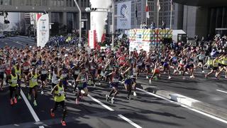 Maratón de Tokio, con 200 corredores por temor al coronavirus pero con récord femenino en la prueba