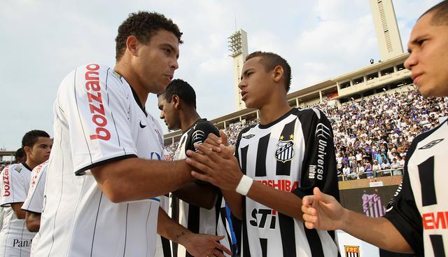 Neymar debutó a los 17 años en el Santos FC. (Foto: AFP)