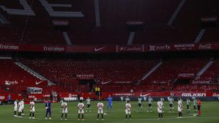 Televisión española colocó audios de hinchada en el Sevilla vs. Real Betis