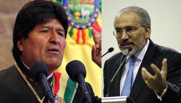 Evo Morales y ex presidente Carlos Mesa protagonizan duro cruce de palabras por caso Odebrecht. (AFP)