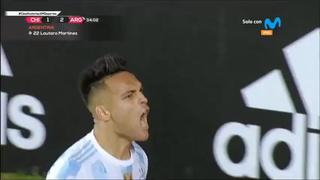 Regalo de Claudio Bravo y definición de Lautaro Martínez para el 2-1 de Argentina sobre Chile | VIDEO