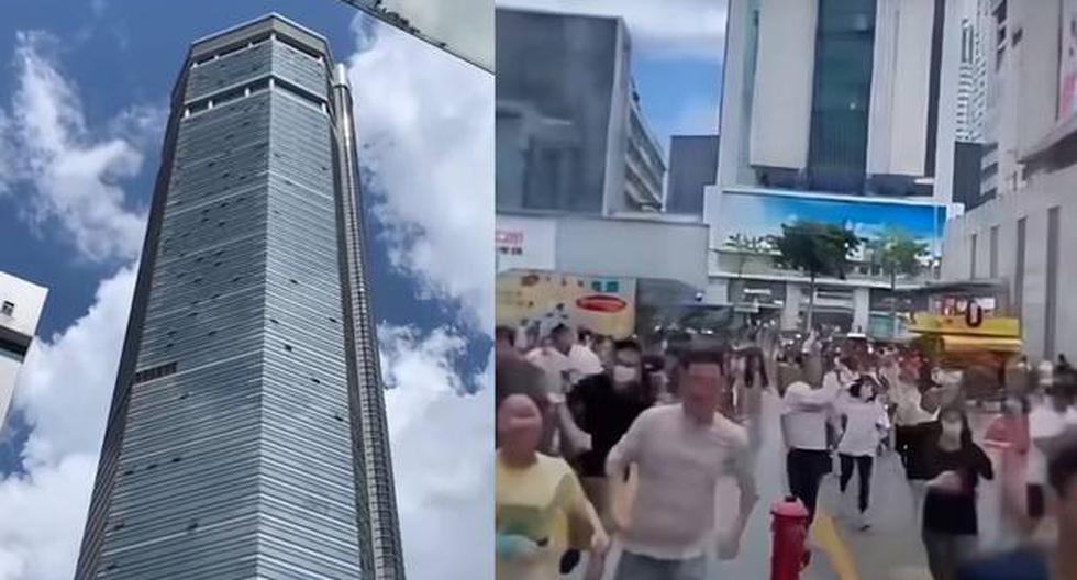 China: 300-meter Skyscraper trembles again and is evacuated amid panic