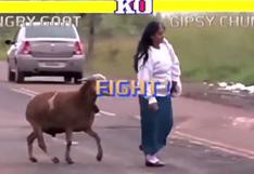 Facebook: cabra ‘loca’ da paliza a transeúntes a lo Street Fighter | VIDEO