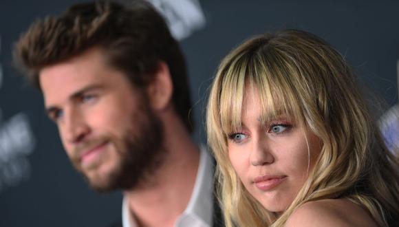 Miley Cyrus estrenó su nuevo tema “Slide Away”, ¿Un mensaje de despedida para Liam Hemsworth?. (Foto: AFP)