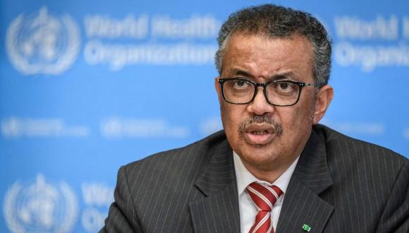 Tedros Adhanom Ghebreyesus, director general de la OMS. (Foto: AFP).