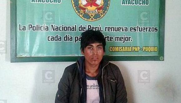 Joel Rojas Espejo (24) admiti&oacute; que agredi&oacute; y propici&oacute; la ca&iacute;da de su conviviente. Ocurri&oacute; en Ayacucho.(Foto: Correo)