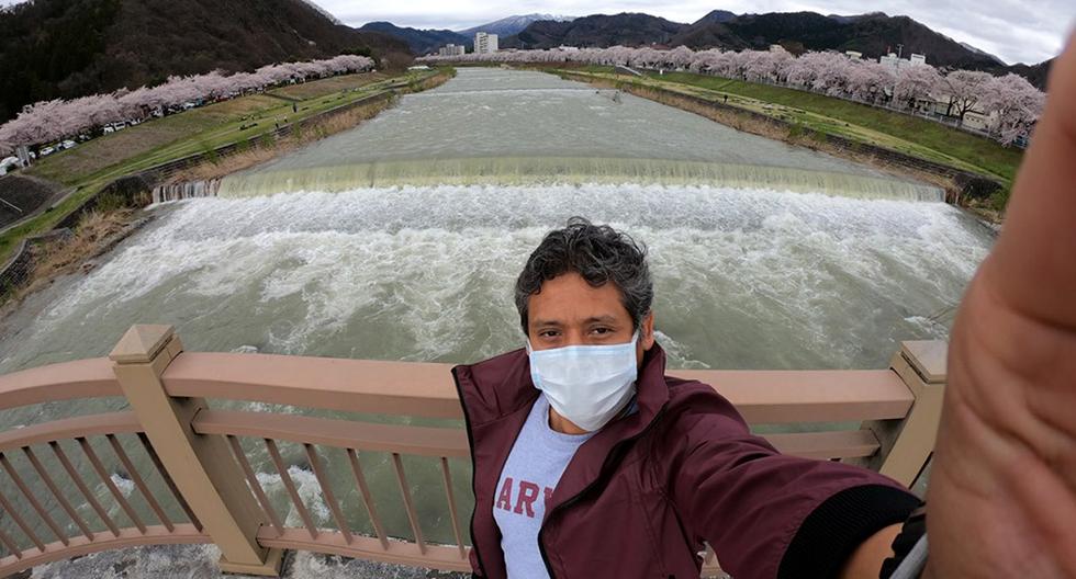 Juan José Yataco estaba realizando estudios de maestría en la Universidad de Yamagata, Japón, cuando se declaró la pandemia por el nuevo coronavirus. (Foto: cortesía)