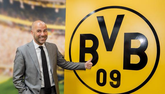 La directiva de Borussia Dortmund anunció en un comunicado la contratación del estratega Peter Bosz. El holandés reemplazará a Thomas Tuchel. (Foto: @BVB)