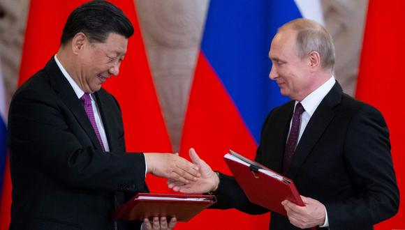 Vladimir Putin - Xi Jinping: Rusia y China buscan estabilización de la situación en Venezuela. (AFP).