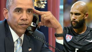 ¿Qué le dijo Obama a Tim Howard en esta llamada telefónica?