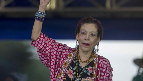 La esposa del presidente de Nicaragua y vicepresidenta del país, Rosario Murillo. (Foto: EFE)<br>