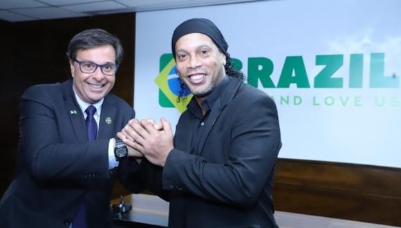 Ronaldinho participará en diversas actividades con esta nueva responsabilidad. (Foto: Embratur)