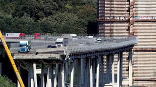 Las fotos de la tragedia en Génova un día después de la caída del puenteMorandi