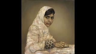 Subastan retrato de Malala en más de US$100.000