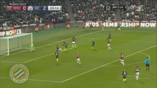 Manchester City vs. West Ham EN VIVO: el golazo de Leroy Sané para el 3-0 por Premier League | VIDEO