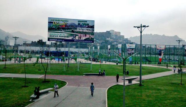Parque “El Migrante” fue inaugurado por Villarán pero… - 2