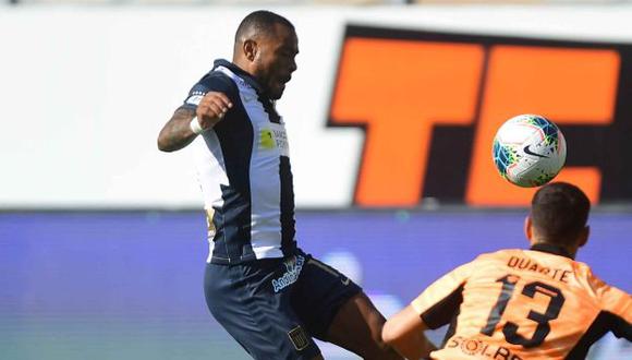 Wilmer Aguirre tiene un gol en seis partidos con camiseta de Alianza Lima este 2021. (Foto: Alianza Lima)