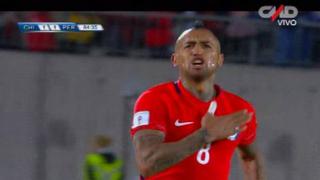 Selección peruana: Vidal convirtió el segundo tras media vuelta