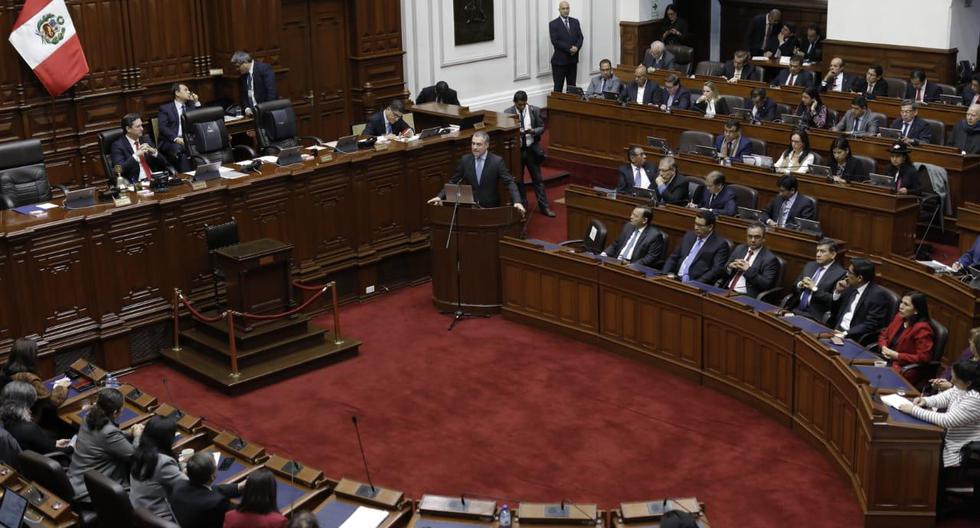 Legisladores de todas las bancadas parlamentarias debaten si otorgar o no la confianza al Ejecutivo. (Foto: Anthony Niño De Guzmán / GEC)