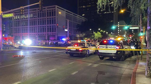 Las Vegas es una de las ciudades que más violencia ha registrado durante las marchas por la muerte de George Floyd. (Foto: AP)