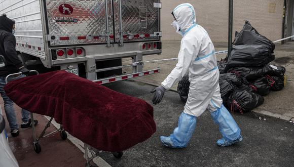 El destino de los cadáveres aún se desconoce, mientras la ciudad se prepara para afrontar una segunda ola de la pandemia de COVID-19. (Foto referencial / Johannes EISELE / AFP / Archivo)