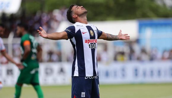 Gabriel Costa tras anotarle a Atlético Grau de Piura por Liga 1 2023 (Foto: Jesús Saucedo/GEC)