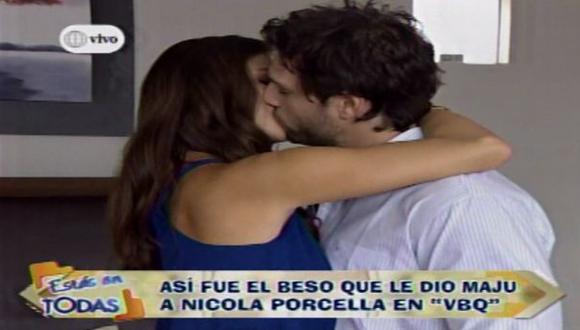 "VBQ": Nicola y Maju protagonizan romántica escena [VIDEO]