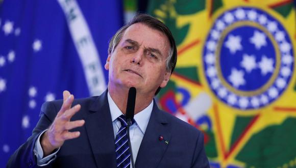 El presidente de Brasil, Jair Bolsonaro. REUTERS