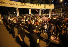 Miraflores: manifestantes llegan al parque Kennedy para pedir la salida de Dina Boluarte