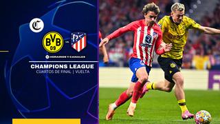 ¿A qué hora y dónde ver el Dortmund vs. Atlético Madrid?