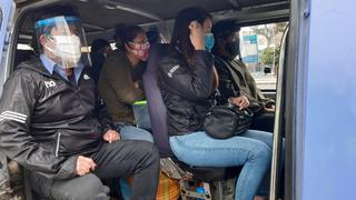 La Libertad: 50 conductores son multados por permitir que pasajeros viajen sin protector facial en Trujillo