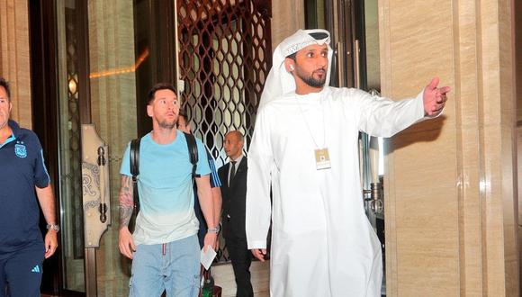 Lionel Messi se unió a la selección para el Mundial Qatar 2022. (Foto: Argentina)
