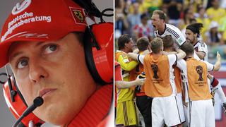Alemania goleó con la buena estrella de Michael Schumacher