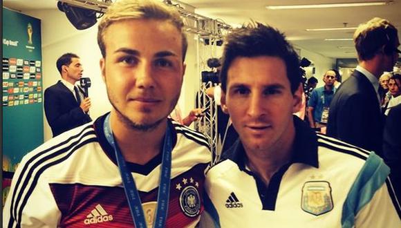 Mario Götze alabó a Messi: "Ha logrado cosas inalcanzables"