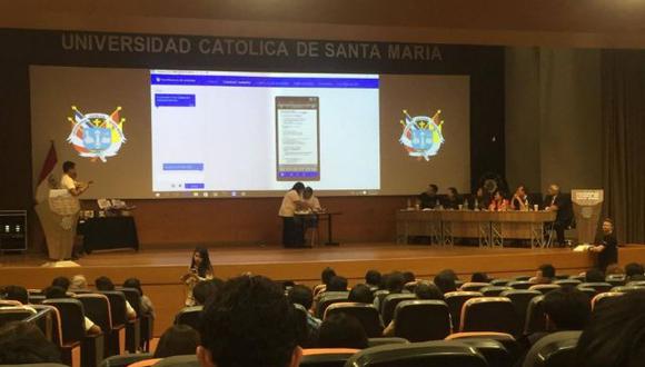Estudiantes y profesionales de la UNAM desarrollaron esta iniciativa (Foto: Andina)